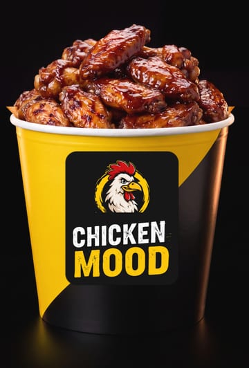 Vedro Wings — 1,3 kg krídel BBQ alebo Spicy